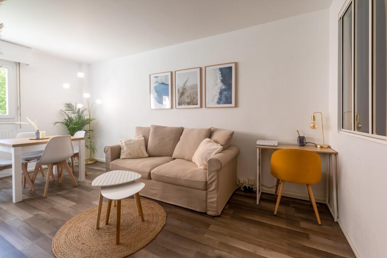 Hygge - Superbe Apt Renove Rouen Gare Avec Parking Privatif Exterior foto